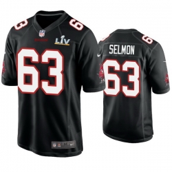 Men Lee Roy Selmon Buccaneers Black Super Bowl Lv Game Fashion Jersey