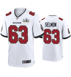 Men Lee Roy Selmon Buccaneers White Super Bowl Lv Game Jersey