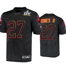 Men Ronald Jones Ii Tampa Bay Buccaneers Black Super Bowl Lv Jersey