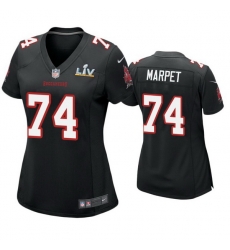 Women Ali Marpet Buccaneers Black Super Bowl Lv Game Fashion Jersey