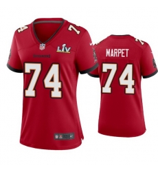 Women Ali Marpet Buccaneers Red Super Bowl Lv Game Jersey