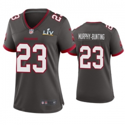 Women Sean Murphy Bunting Buccaneers Pewter Super Bowl Lv Game Jersey