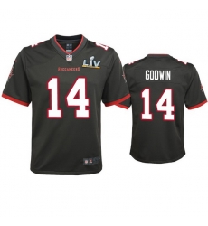 Youth Chris Godwin Buccaneers Pewter Super Bowl Lv Game Jersey