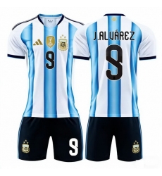 2026 FIFA World Cup Argentina Soccer Home Jersey #8 Julian Alvarez