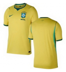 Youth 0 Brazil National Team Blank 2026 Home Jersey 1