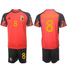 Men FIFA 2022 Belgium Soccer Jersey 016