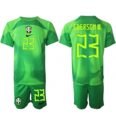 Men FIFA 2022 Brazil Soccer Jersey 001