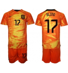 Men FIFA 2022 Netherlands Soccer Jersey 068