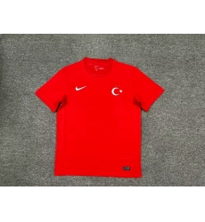 Turkey Red 2024 Soccer Jersey