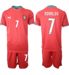 Portugal 2026 FIFA World Cup Soccer Jersey Red #7 RONALDO Portugal 2026 FIFA World Cup Soccer Jersey Red #7 RONALDO