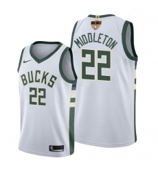 bucks khris middleton white 2021 nba finals jersey