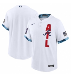 Men's Atlanta Braves Blank Nike White 2021 MLB All-Star Game Replica Jersey