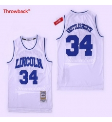 Jesus Shuttlesworth Lincoln Movie 34 Ray allen Jersey1