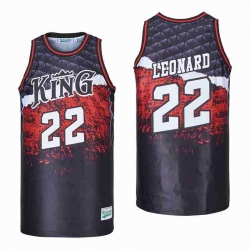 KAWHI LEONARD BLACK ALTERNATE BASKETBALL JERSEY 22