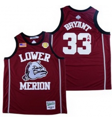 Lower Merion Kobe Bryant 24 High ScHool Jersey 33 8