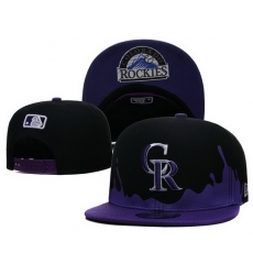 Colorado Rockies Snapback Cap 003