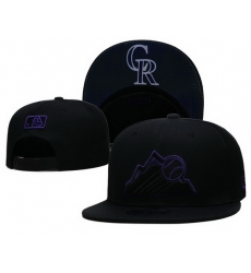 Colorado Rockies Snapback Cap 004