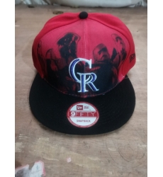 Colorado Rockies Snapback Cap 005