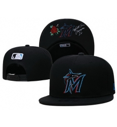 Miami Marlins Snapback Cap 010