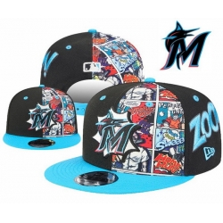 Miami Marlins Snapback Cap 25102 Miami Marlins Snapback Cap 25102