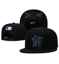 Miami Marlins Snapback Cap C110