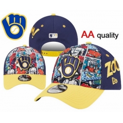 Milwaukee Brewers Snapback Cap 25103 Milwaukee Brewers Snapback Cap 25103