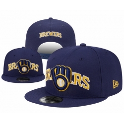Milwaukee Brewers Snapback Cap 25901 Milwaukee Brewers Snapback Cap 25901