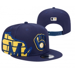 Milwaukee Brewers Snapback Cap 25904 Milwaukee Brewers Snapback Cap 25904
