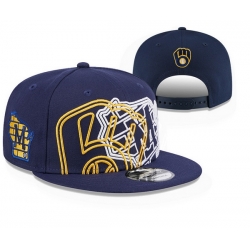 Milwaukee Brewers Snapback Cap 25906 Milwaukee Brewers Snapback Cap 25906