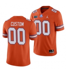 Florida Gators Custom Orange College Football Men'S Jersey