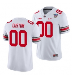 Ohio State Buckeyes Custom White 2021 Sugar Bowl College Football Jersey