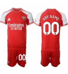 Men Arsenal 2026 Soccer Jerseys Red CUSTOM