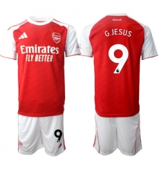 Men Arsenal 2026 Soccer Jerseys Red White #9 G.JESUS Men Arsenal 2026 Soccer Jerseys Red White #9 G.JESUS