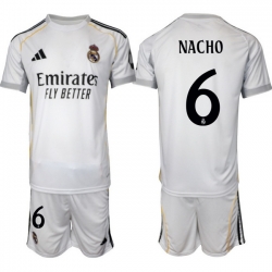 Men Real Madrid 2026 Soccer Jerseys White #6 CAMAVINGA (2)