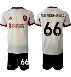 Men Liverpool 2026 Soccer Jerseys Beige #66 ALEXANDER-ARNOLD Men Liverpool 2026 Soccer Jerseys Beige #66 ALEXANDER-ARNOLD