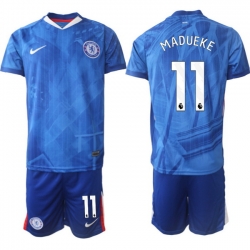 Men Chelsea 2026 Soccer Jerseys Blue #11 MADUEKE