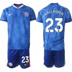 Men Chelsea 2026 Soccer Jerseys Blue #23 GALLAGHER