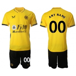 Men Wolverhampton Wanderers Soccer Jerseys 001 Customized