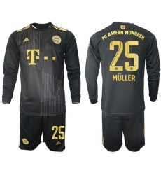 Men Bayern Long Sleeve Soccer Jerseys 503