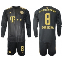 Men Bayern Long Sleeve Soccer Jerseys 510