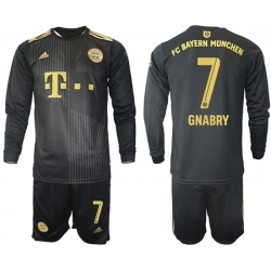 Men Bayern Long Sleeve Soccer Jerseys 511