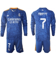 Men Real Madrid Long Sleeve Soccer Jerseys 538