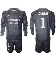 Men Real Madrid Long Sleeve Soccer Jerseys 551