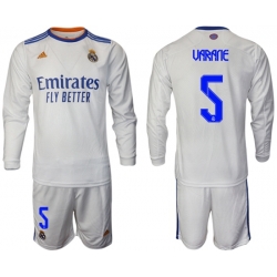 Men Real Madrid Long Sleeve Soccer Jerseys 577