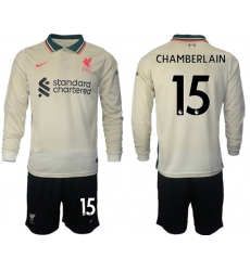 Men Liverpool Long Sleeve Soccer Jerseys 505