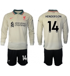 Men Liverpool Long Sleeve Soccer Jerseys 506