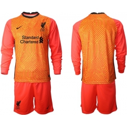 Men Liverpool Long Sleeve Soccer Jerseys 532