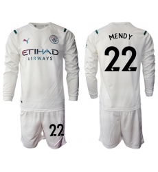 Men Manchester City Long Sleeve Soccer Jerseys 524