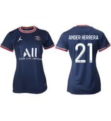 Women Paris Saint Germain Soccer Jerseys 012