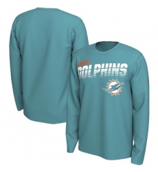 Miami Dolphins Men Long T Shirt 001